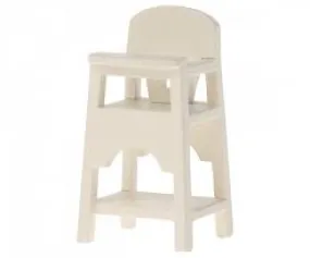 High Chair in Off White Maileg