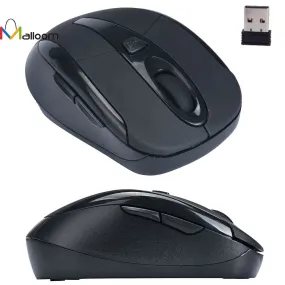 Hot Sale Malloom Portable Computer Accessories  Gaming Mouse 2.4G Wireless Optical Mouse Mice For Computer PC Laptop#30