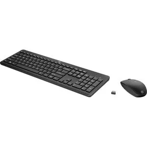 HP 235 Wireless Mouse And Keyboard Combo - Wireless 2.40 GHz Keyboard - Wireless Mouse