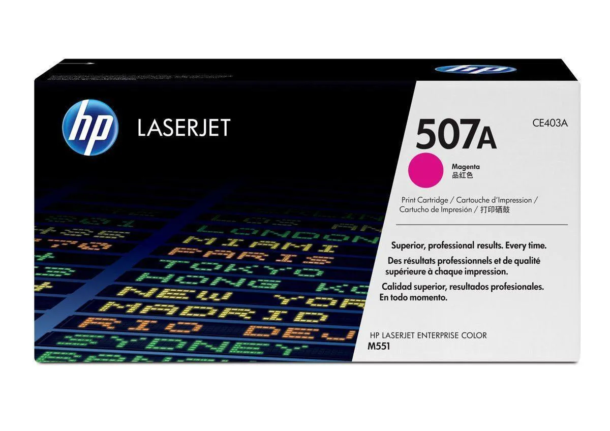 HP 507A toner magenta - Genuine HP CE403A Original Toner cartridge