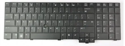 HP EliteBook 8740W Series Laptop Keyboard with Pointing Stick 598044-001