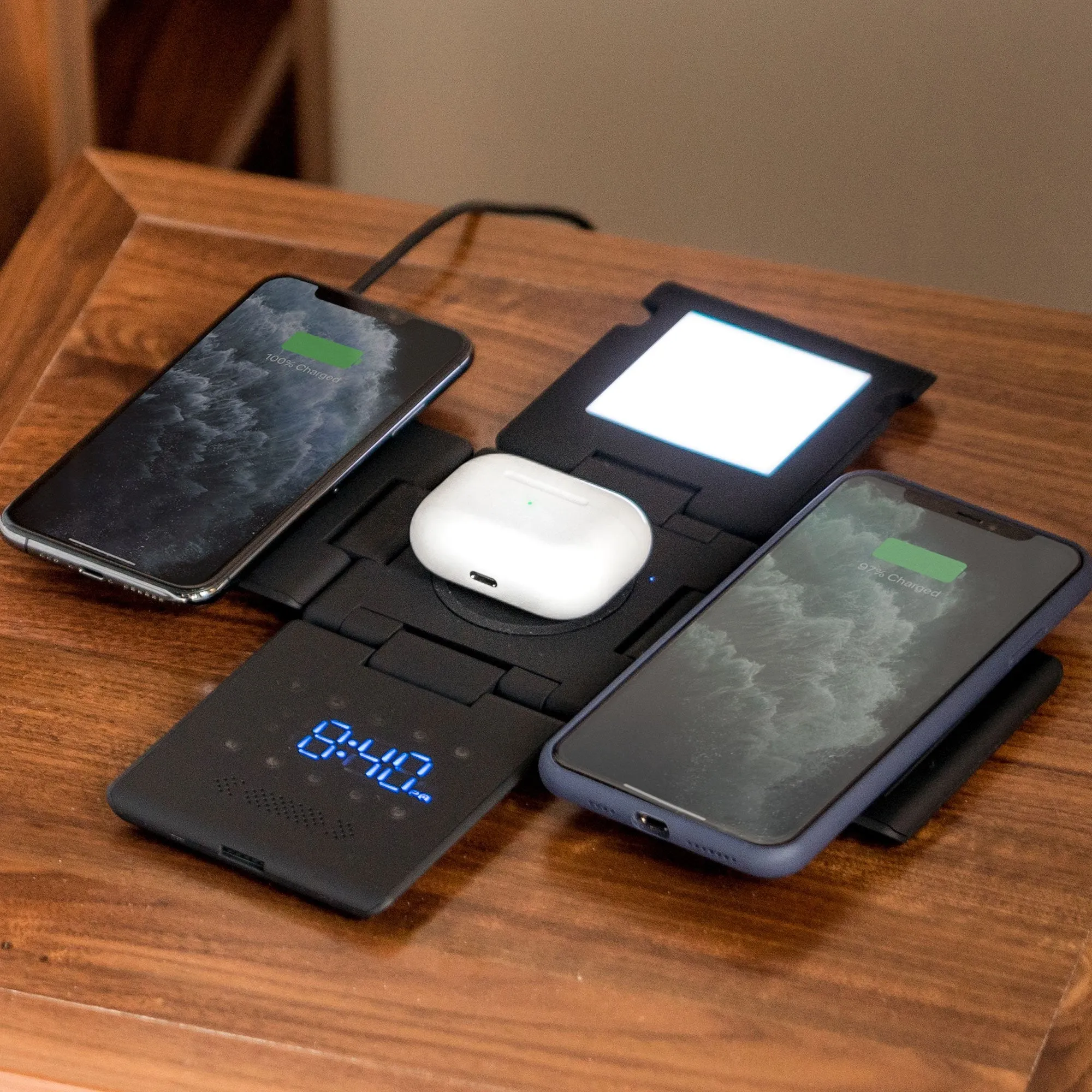 HyperCube Wireless Charging Station And Sleep Aid