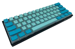 Ice Blue V1 Keycap Set (Blue & Teal Pudding) - Alpherior Keys