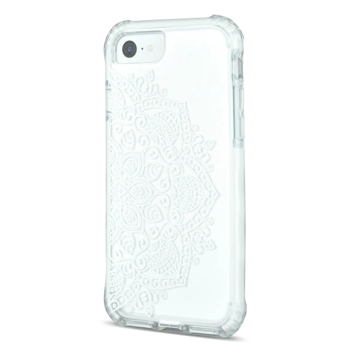 iOrigin iPhone 7 / iPhone 7 Plus Clear Bumper Case - White Ornament