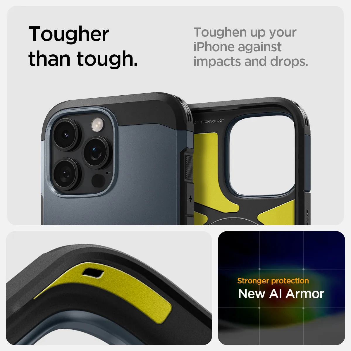 iPhone 16 Series - Tough Armor T AI (MagFit   Camera Control)