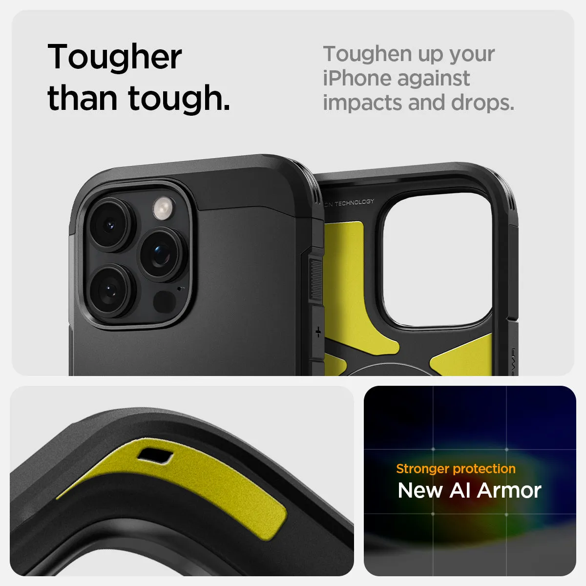 iPhone 16 Series - Tough Armor T AI (MagFit   Camera Control)