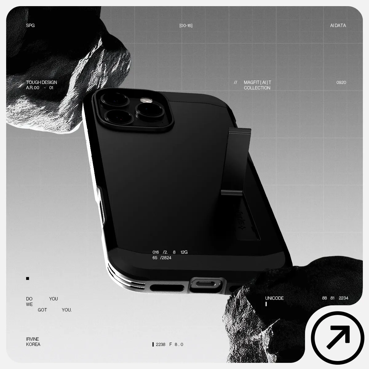 iPhone 16 Series - Tough Armor T AI (MagFit   Camera Control)