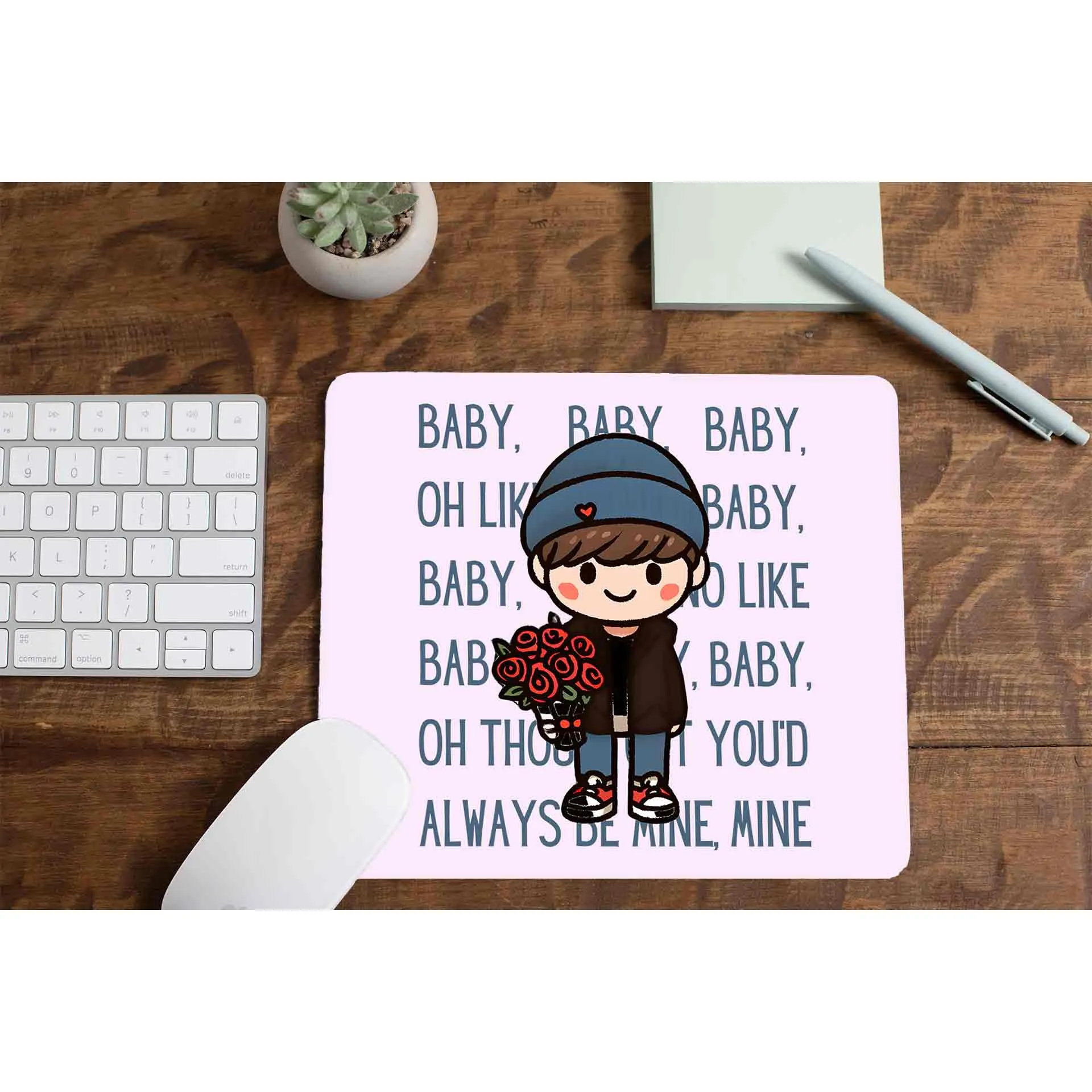 Justin Bieber Mousepad - Baby