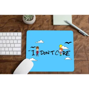 Justin Bieber Mousepad - I Don't Care