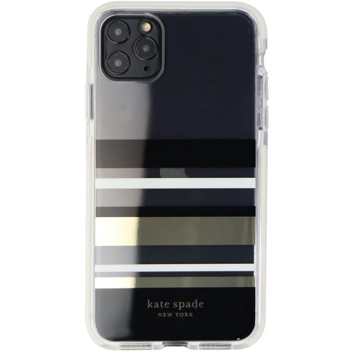 Kate Spade Defensive Hardshell Case for iPhone 11 Pro Max (6.5-inch) Park Stripe