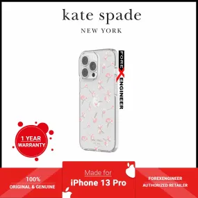 Kate Spade New York Protective Hardshell Case for iPhone 13 Pro 5G Falling Poppies (Barcode: 191058145499 )