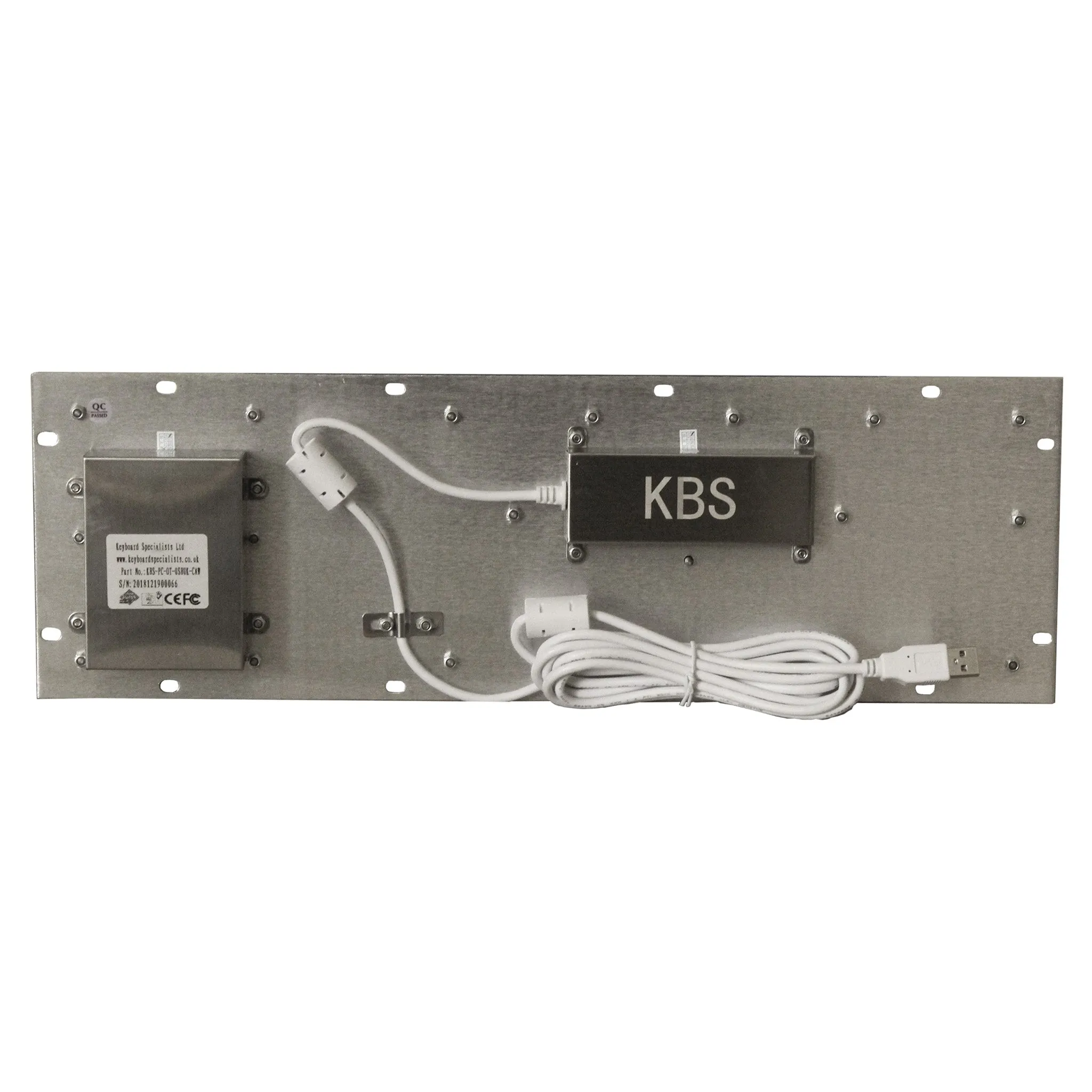 KBS-PC-DT Stainless Steel Keyboard with Touchpad