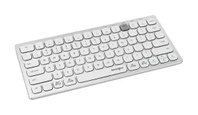 Kensington Multi-Device Dual Wireless Compact Keyboard Silver, Up To 3 Devices