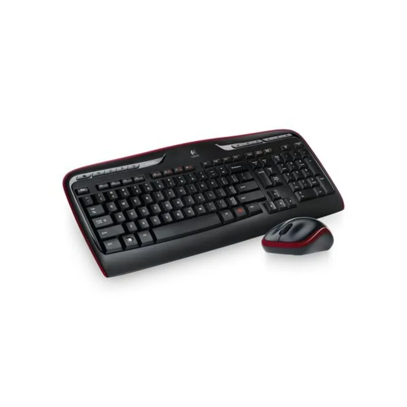 Keyboard and Wireless Mouse Logitech 920-003978 Black