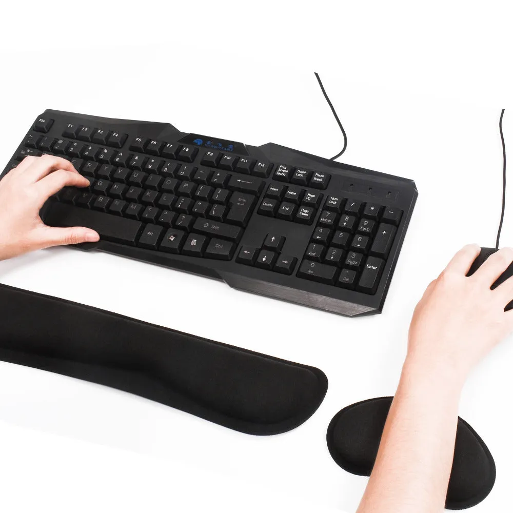 Keyboard Wrist Rest Pad & Mouse Wrist Rest Support