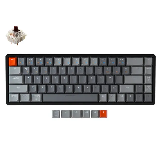 Keychron K6 68 Key RGB Aluminium Hot Swap Keyboard