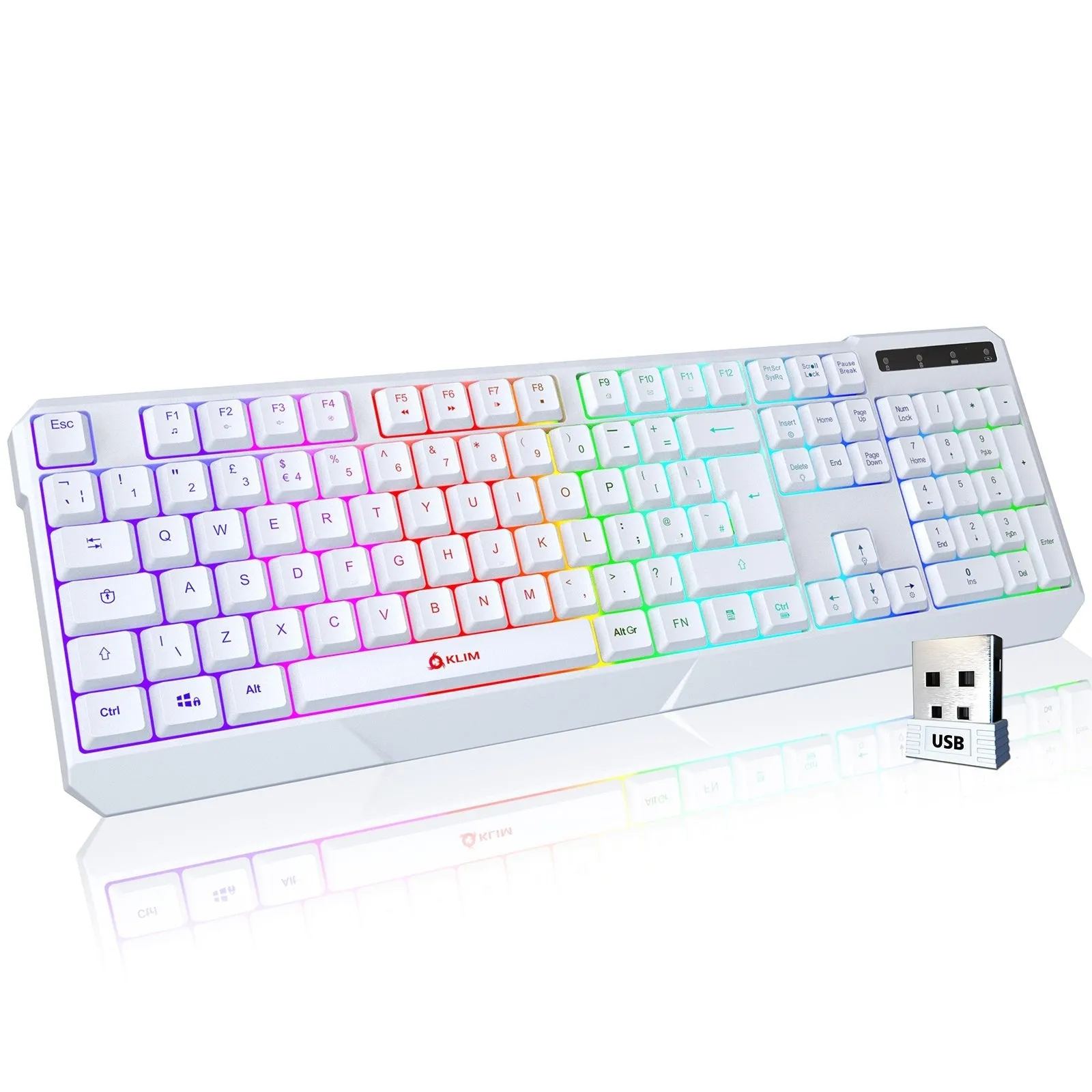 KLIM Chroma Wireless Gaming Keyboard