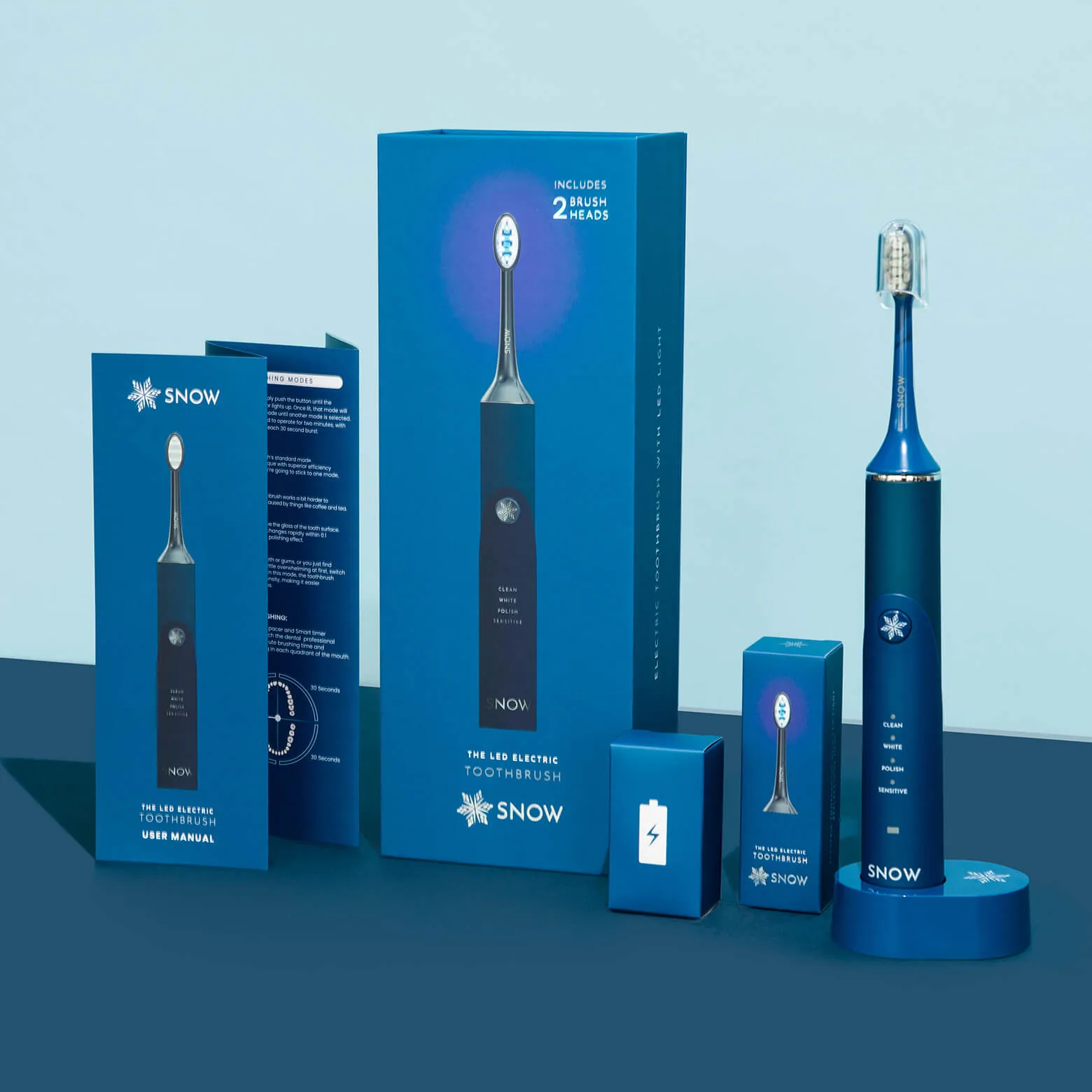 LED Whitening Electric Toothbrush (Gen 1)