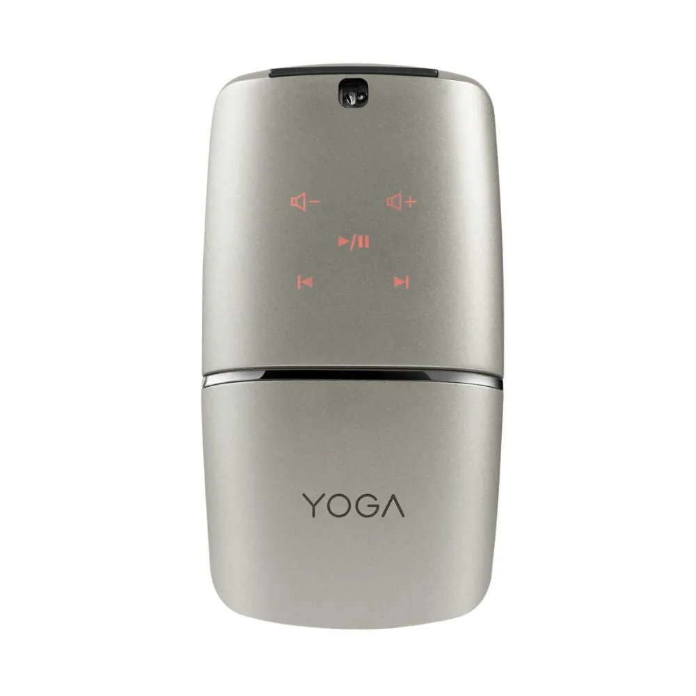 Lenovo Wireless Yoga Silver Mouse, Bluetooth, 2.4GHz, 1600 dpi, 4 Buttons - GX30K69568