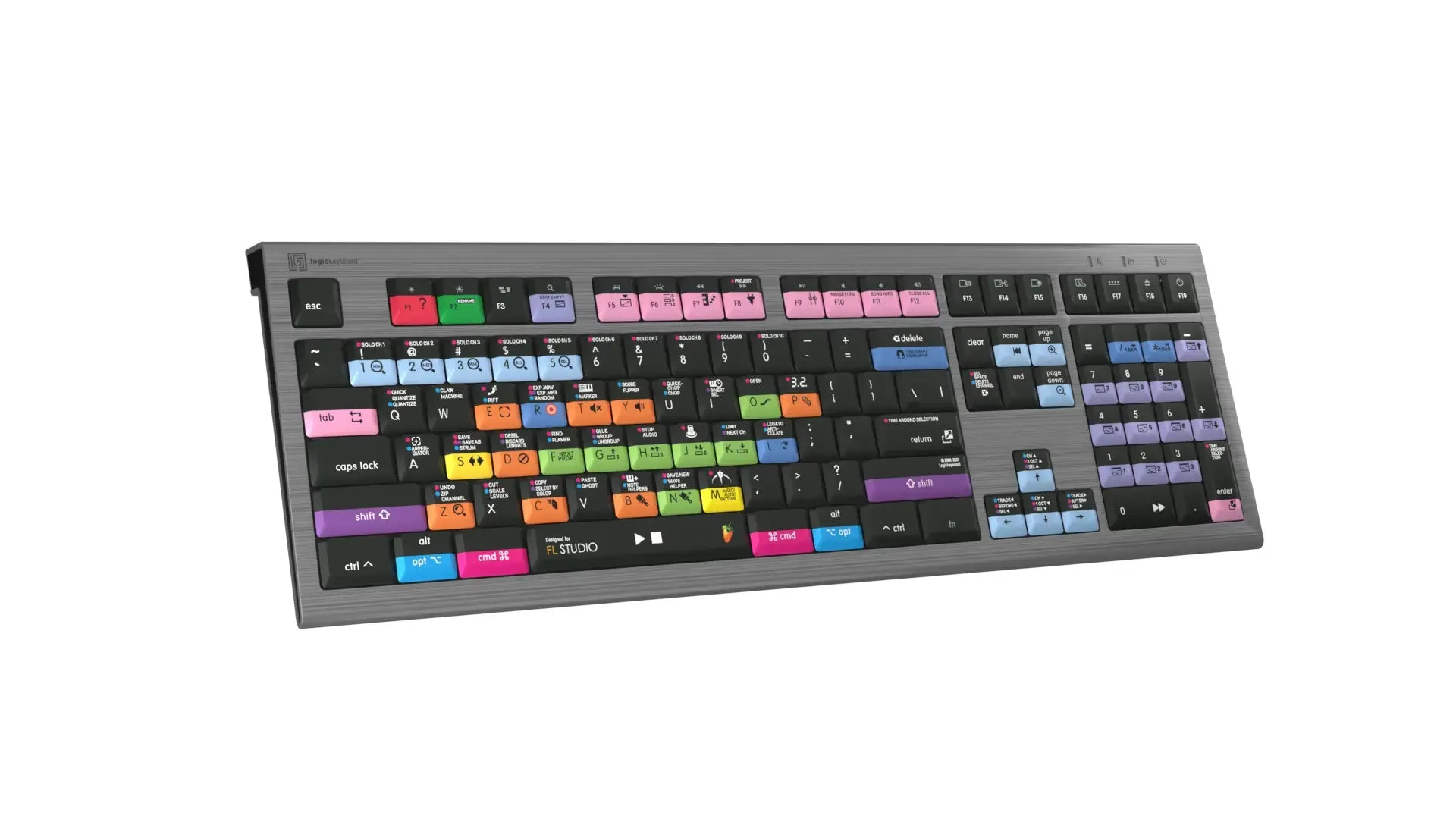 LogicKeyboard FL Studio 20 Astra Mac English 2 US LKB-FLS-A2M-US