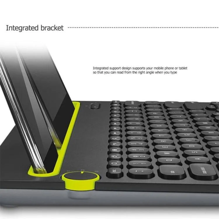 Logitech K480 Bluetooth Multi-Device Wireless Keyboard with Integrated Stand