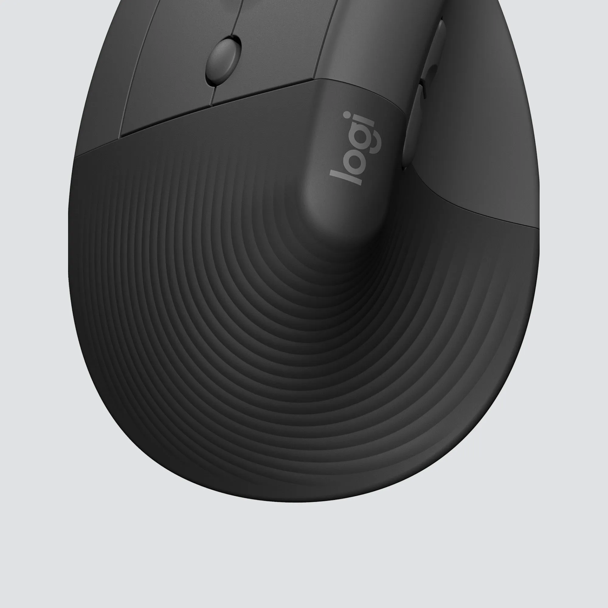 Logitech Lift For Business - Vertical Mouse - Ergonomic - Left-Handed - 6 Buttons - Wireless - Bluetooth, 2.4 Ghz - Logi