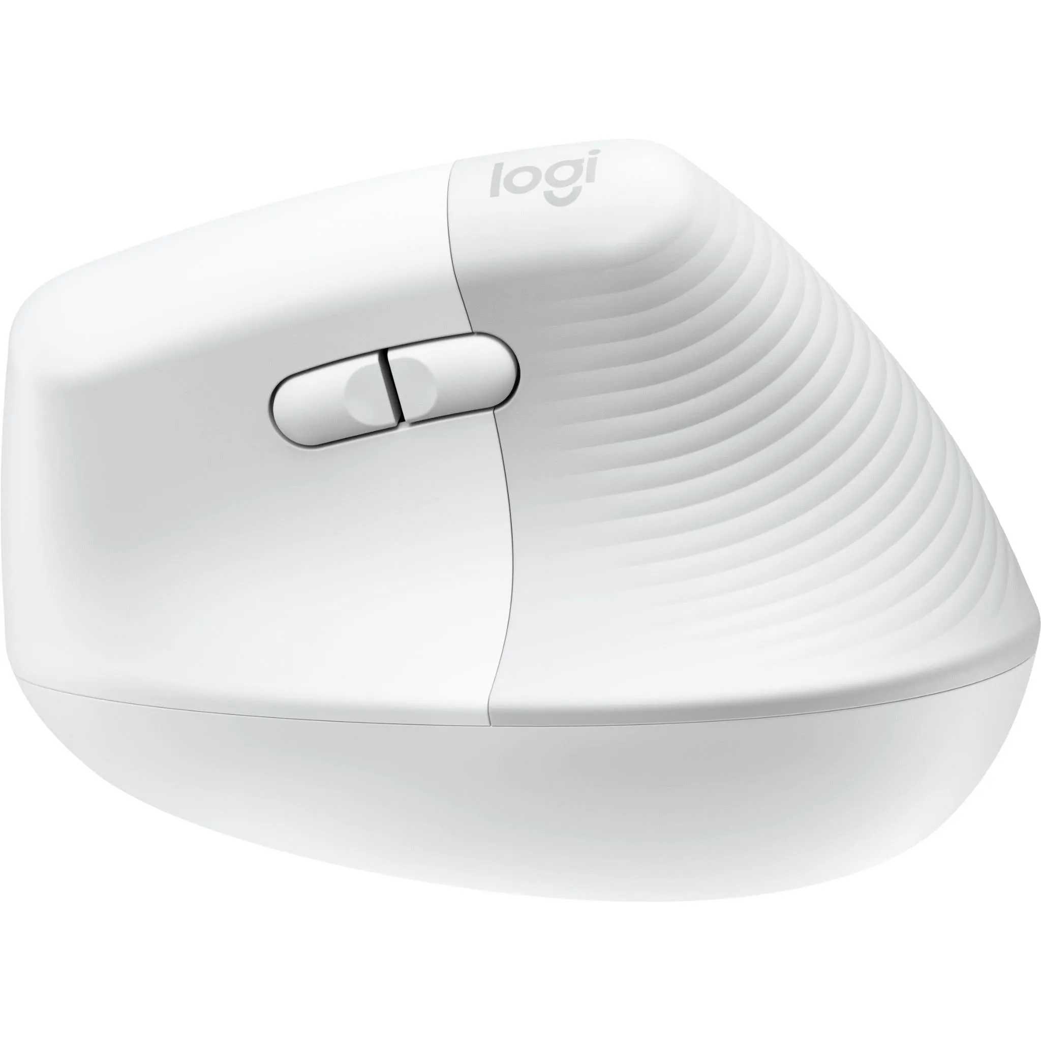 Logitech Lift Vertical Ergonomic Mouse for Mac (Pale Grey)