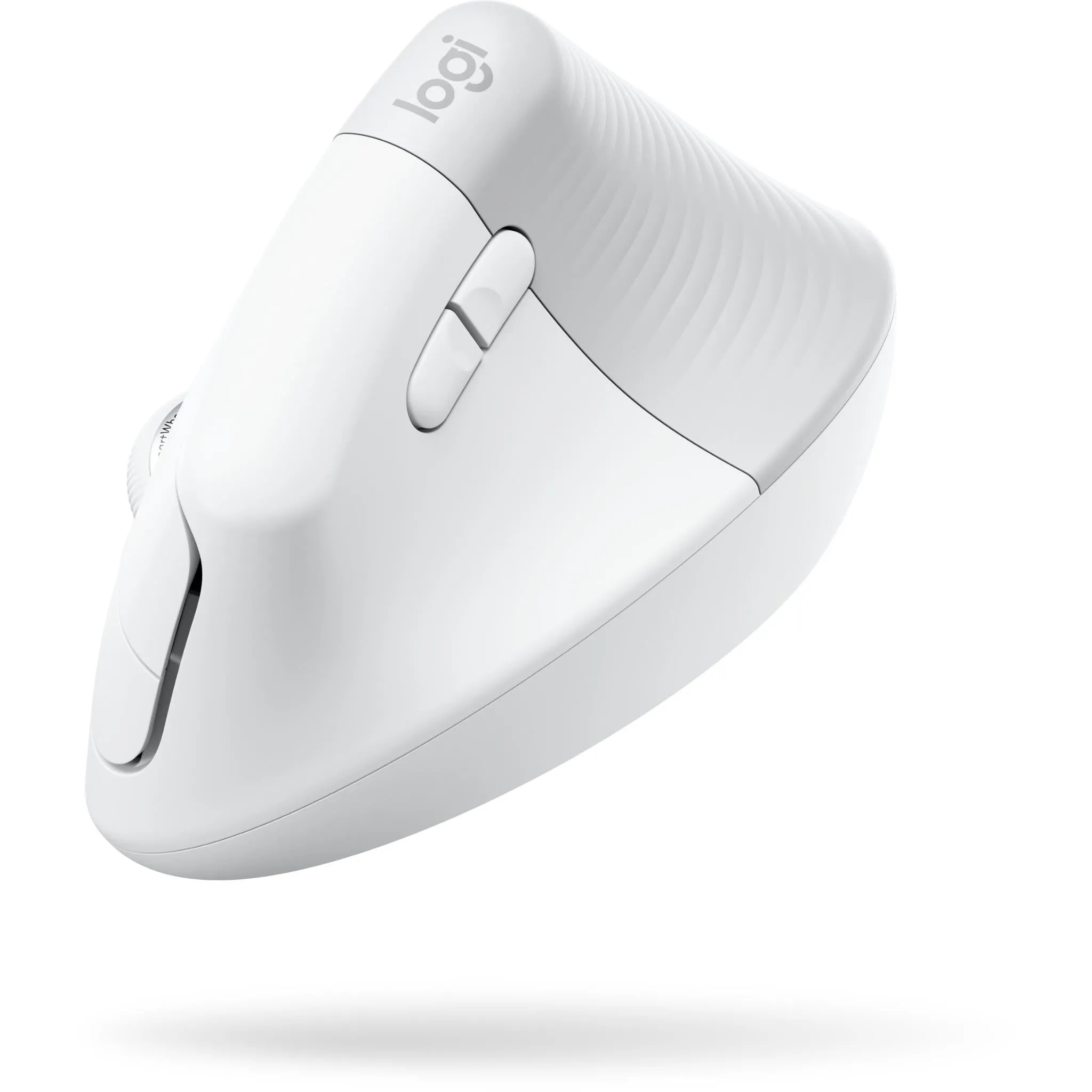 Logitech Lift Vertical Ergonomic Mouse for Mac (Pale Grey)