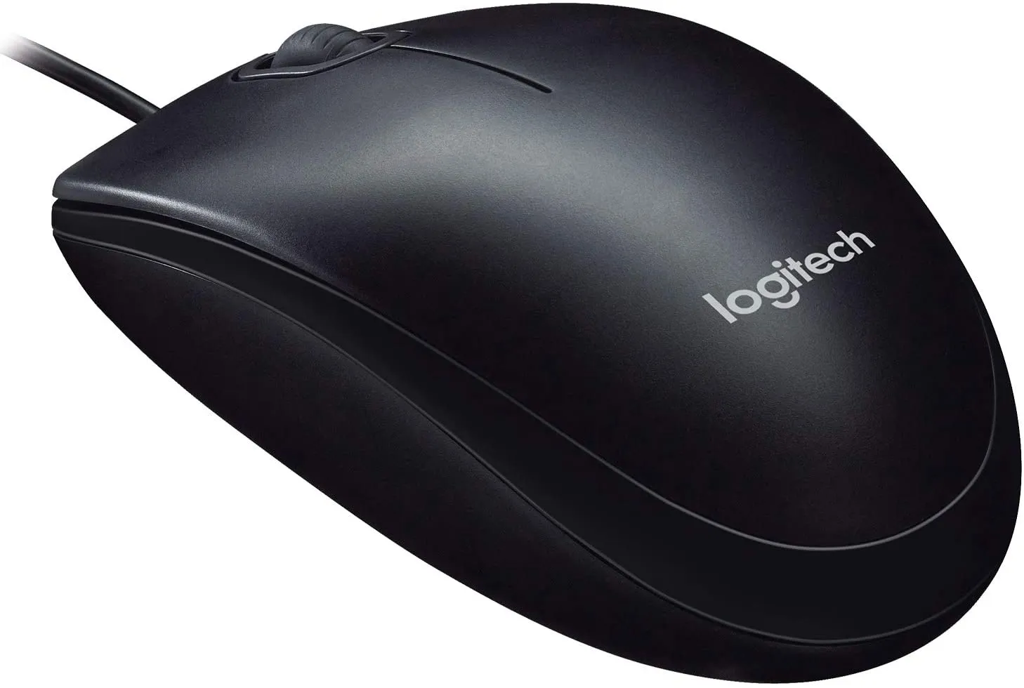 Logitech M90 Wired USB Mouse 1000 DPI Ambidextrous Office Mouse for Desktop and Laptop