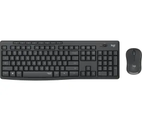 Logitech Mk295 Silent Wireless Combo Black Qwertz De