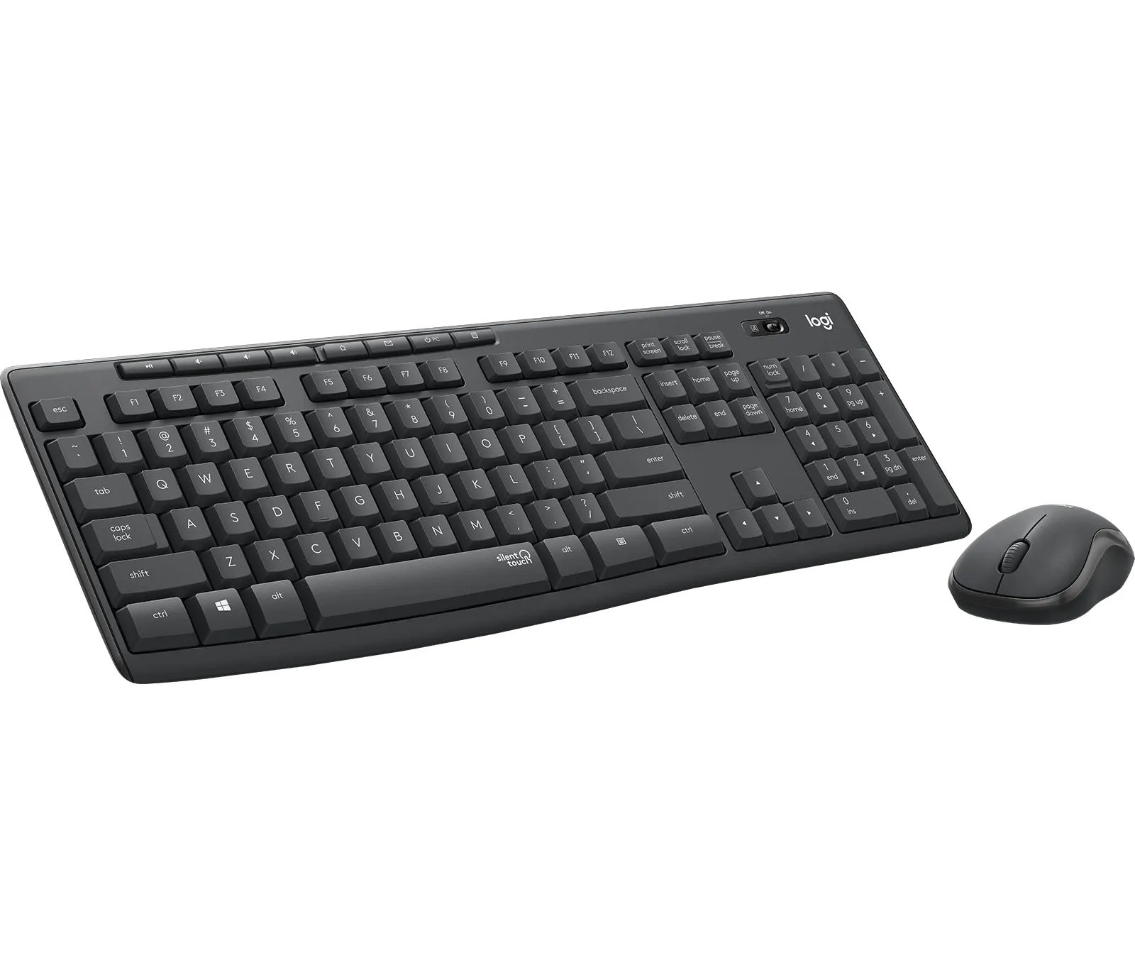 Logitech Mk295 Silent Wireless Combo Black Qwertz De