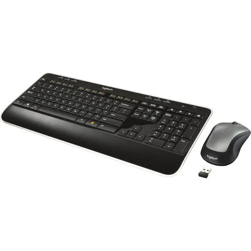 Logitech MK520 Full Keyboard/Laser Mouse Combo, USB, RF, Laser Mouse, Scroll Wheel, Black - 920-002553