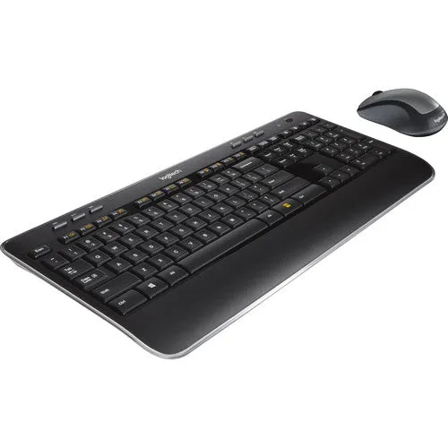 Logitech MK520 Full Keyboard/Laser Mouse Combo, USB, RF, Laser Mouse, Scroll Wheel, Black - 920-002553