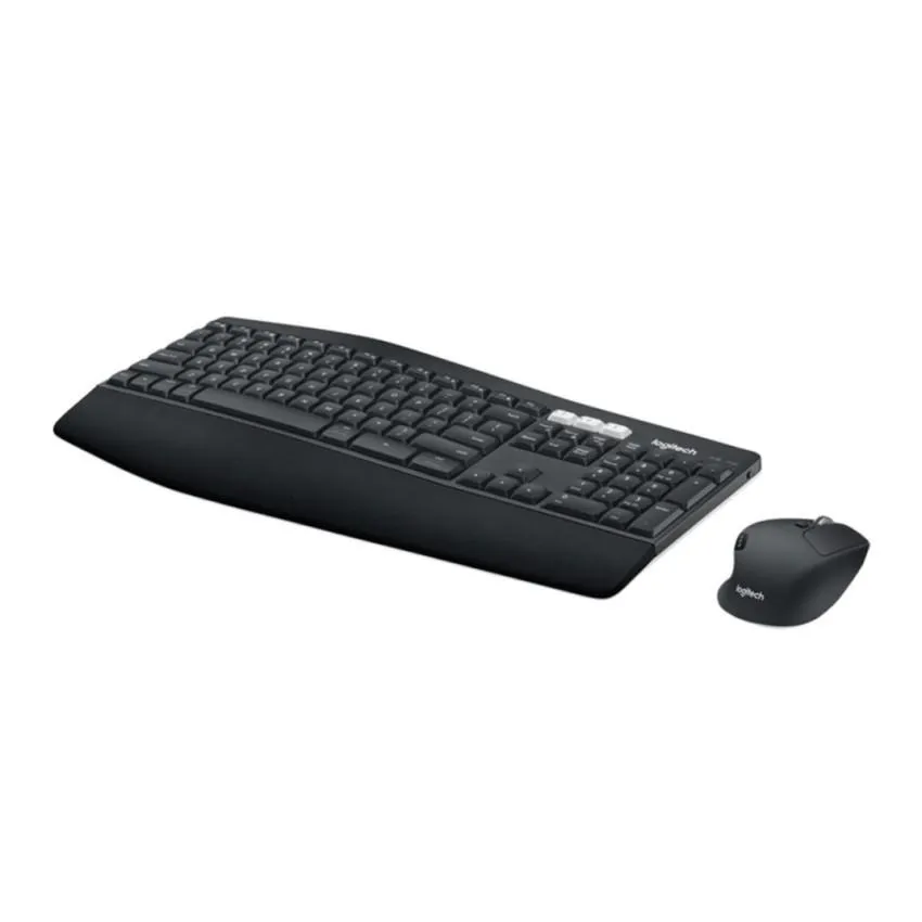 Logitech MK850 Multi-Device Performance 2.4GHz Wireless Keyboard and Mouse Combo | Bluetooth | Curved Keyframes