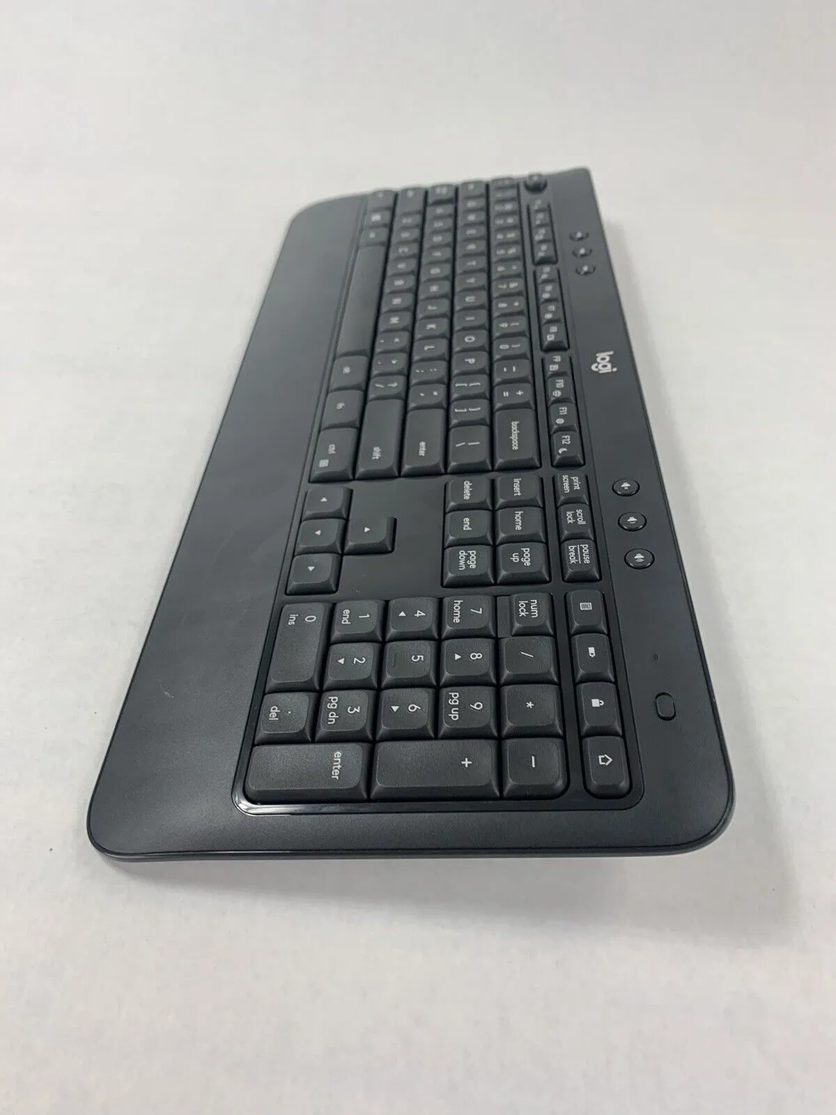 Lot 2 Logitech MK540 Wireless Keyboard Black Standard No USB Receiever