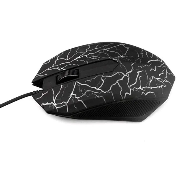 Luminous Gaming Mouse - 3200DPI LED Optical Mouse with 3 Buttons