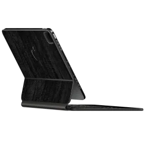 Magic Keyboard for iPad AIR 4/5 LUXURIA BLACK CHARCOAL Textured Skin