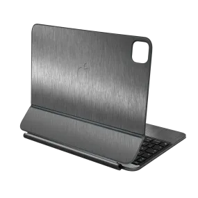 Magic Keyboard for iPad PRO 13” (M4, 2024) BRUSHED TITANIUM Metallic Skin