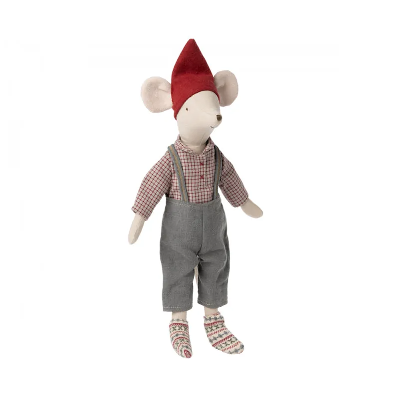 Maileg Christmas Mouse, Medium - Boy