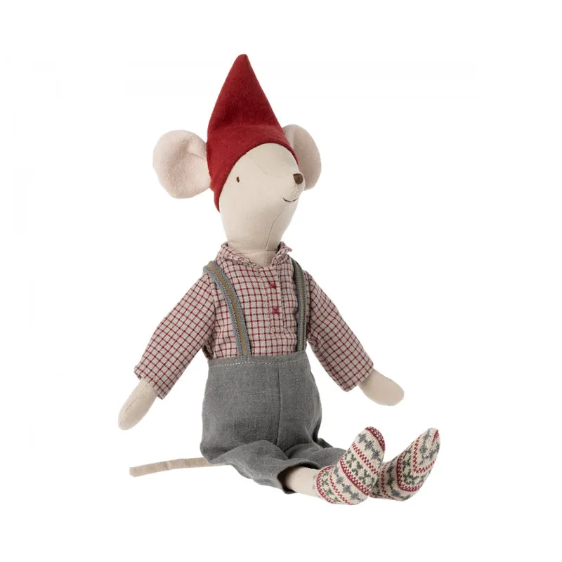 Maileg Christmas Mouse, Medium - Boy