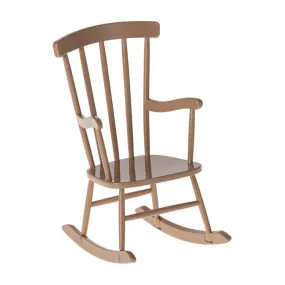 Maileg Rocking Chair, Mouse - Dark Powder