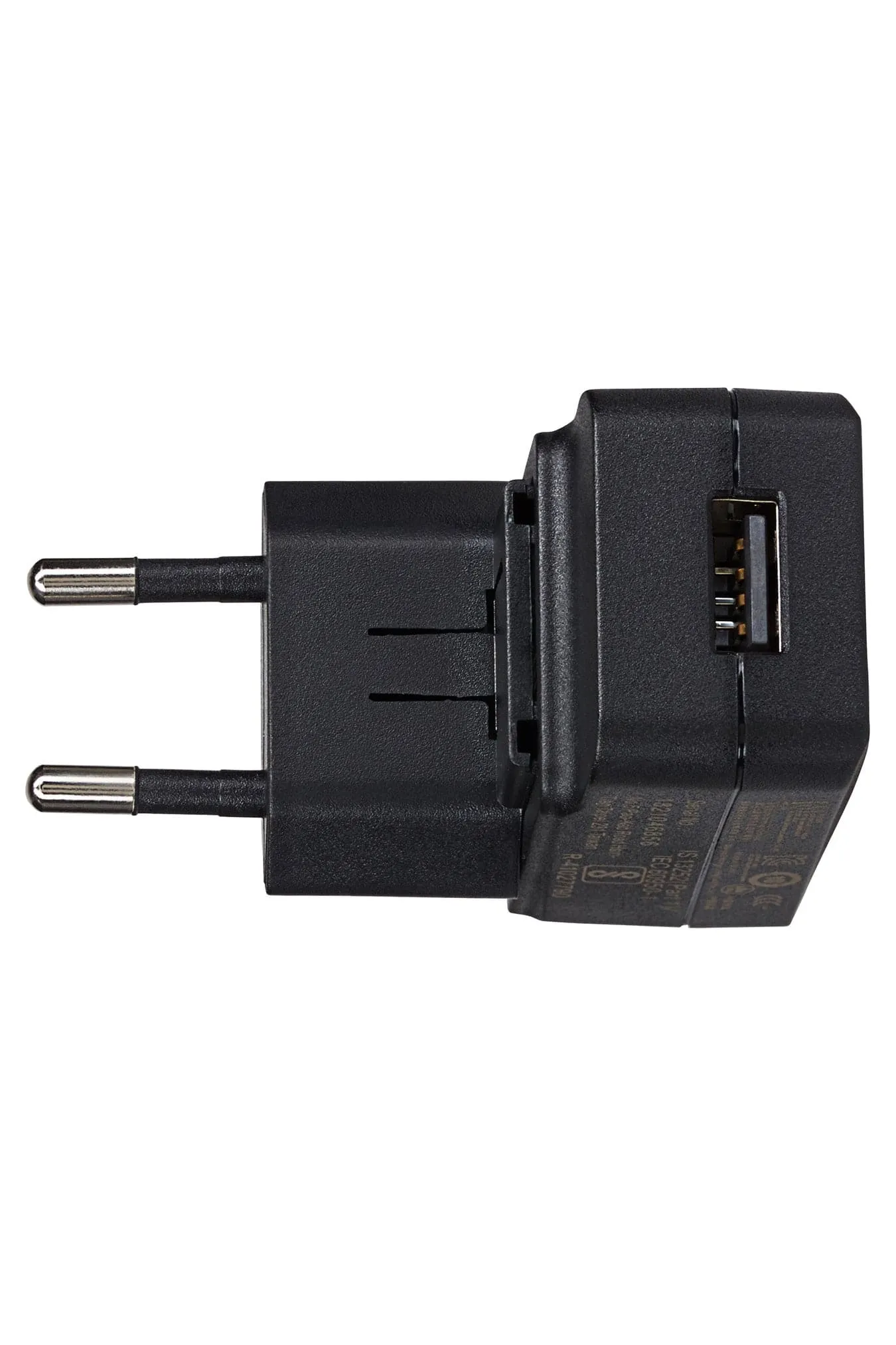 Maplin 1-Port USB-A EU Wall Charger 5V 1 Amp 100-240V Travel Adapter - Black