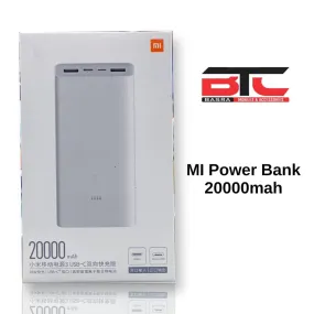 MI POWERBANK 50W FAST CHARGING 20000nah