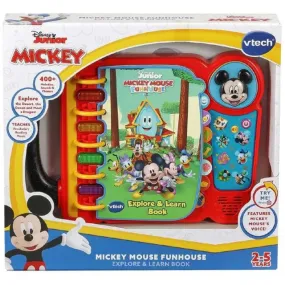 Mickey Mouse Funhouse Explore & Learn Book