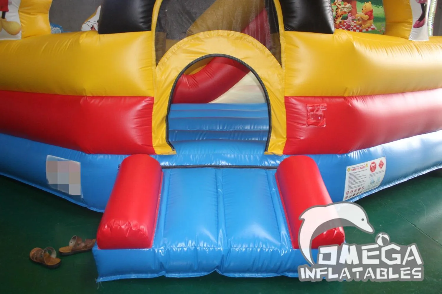 Mickey Mouse Park Junior Inflatable Jumper Commercial Inflatable Slide