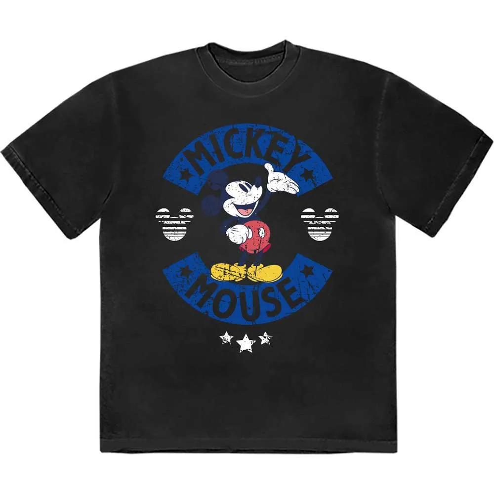 Mickey Mouse Unisex T-Shirt: Stars