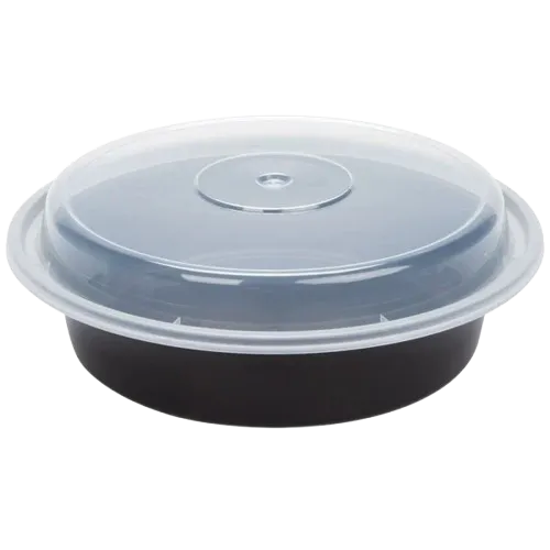 Microwaveable Plastic Container Round 24 oz. - 150/Case