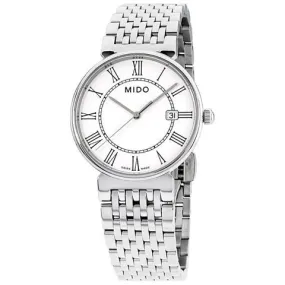 MIDO 白色手錶 Stainless Steel White Watch #M11304261