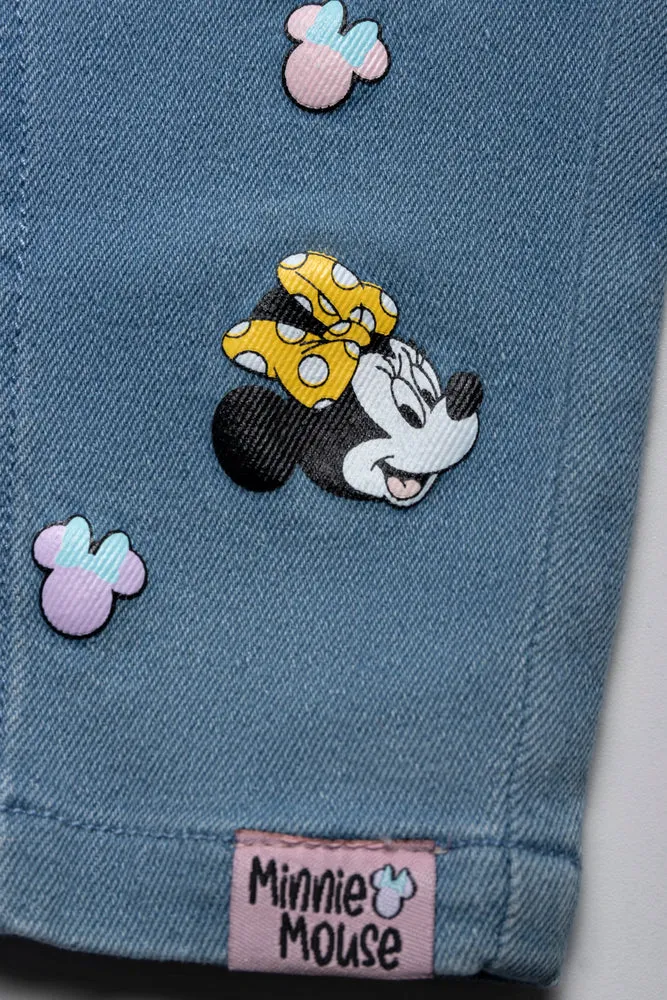 Minnie Mouse Jeggings Blue