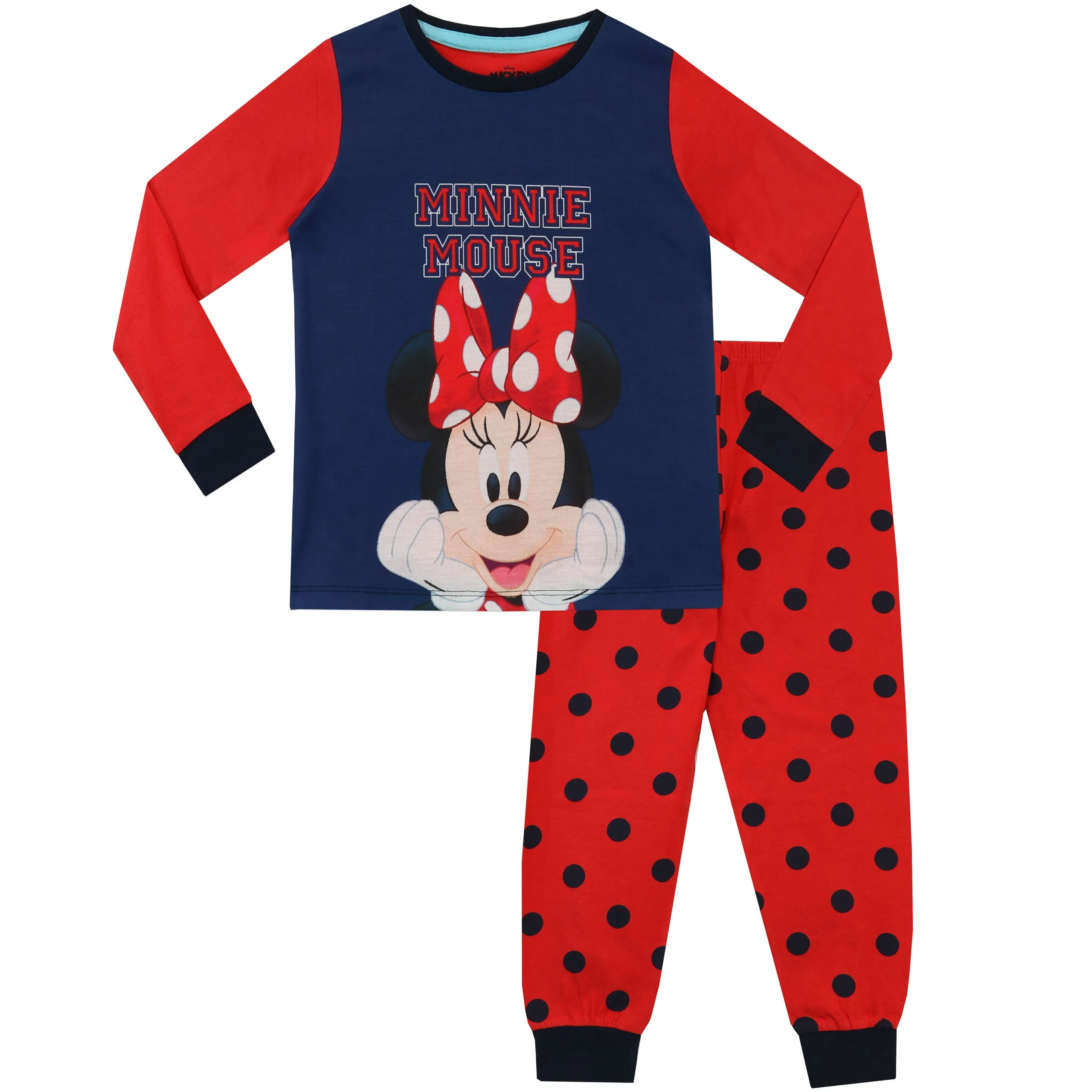 Minnie Mouse Long Sleeve Pyjamas